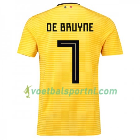 België De Bruyne 7 Uit Shirt WK voetbal 2018